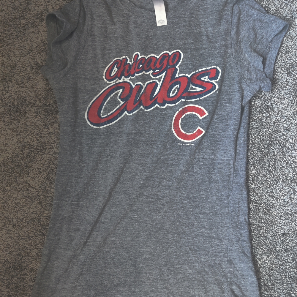 Chicago Cubs Kids Gray T-Shirt